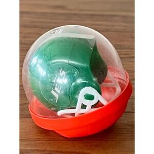 Vintage NFL Mini Gumball Vending Machine New York Jets Plastic Football Helmet